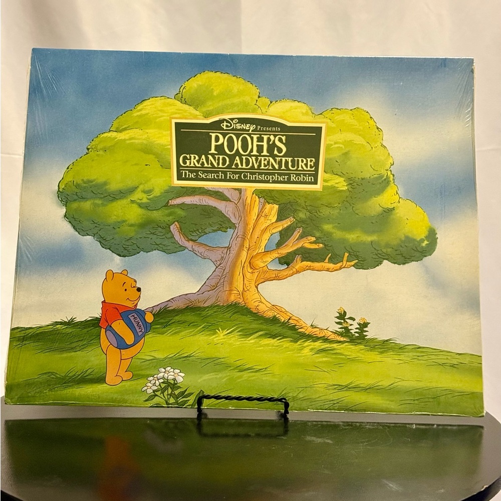 Vintage 1997 Disney Pooh's Grand Adventure Set of 4 Posters/ Lithograph’s